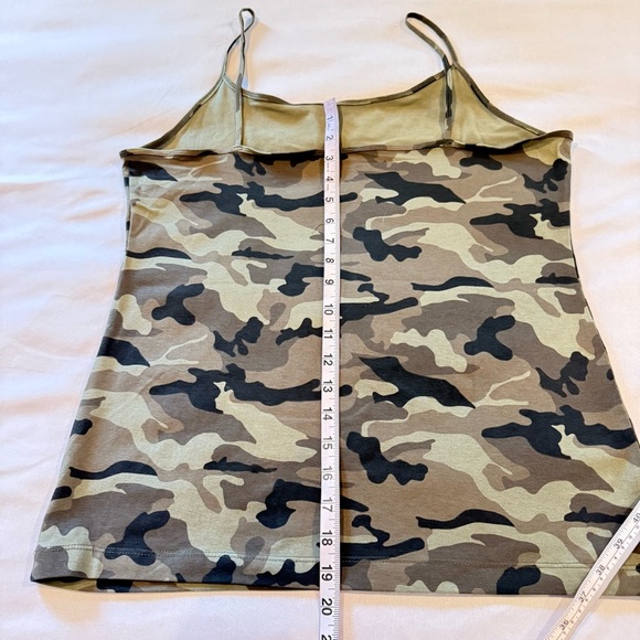 Set of 3 - George Green Camouflage Tops: 2 Basic Scoop Tank Tops, 1 Core Camis - Picture 3 of 11